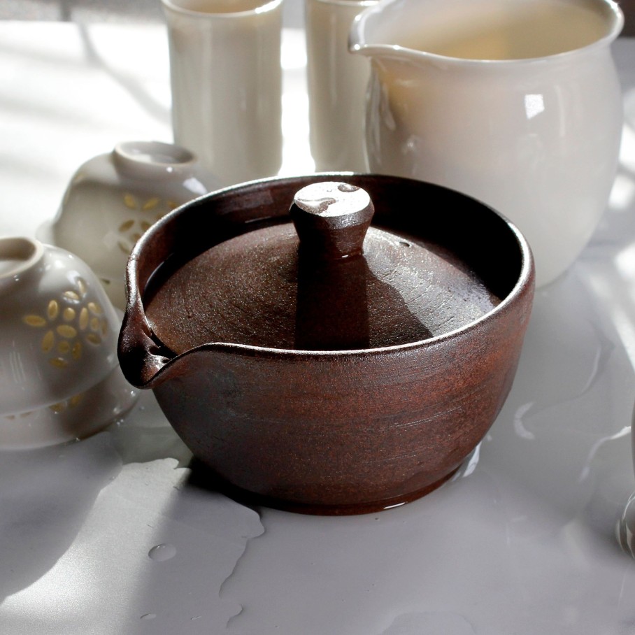 Teaware MEM TEA | Rustic Hohin Teapot - 5 Oz