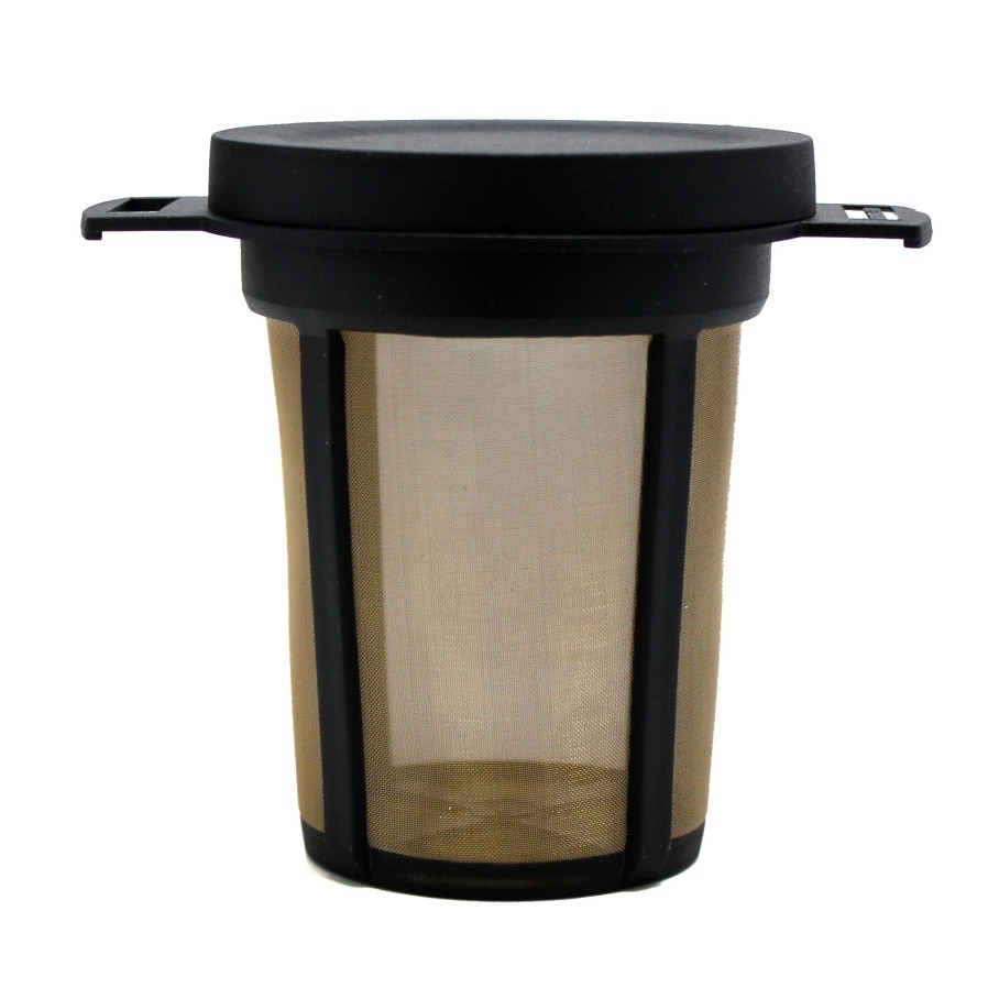 Teaware MEM TEA | Black & Gold Tea Strainer