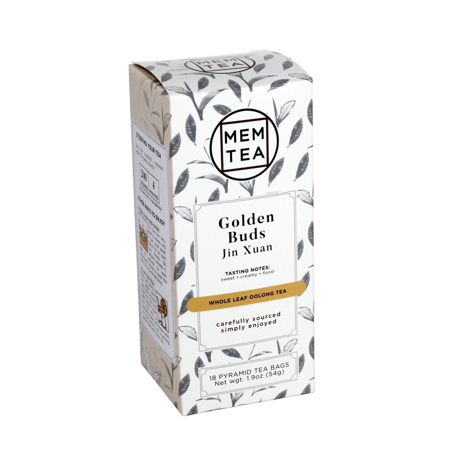 Pyramid Teabags My Store | Golden Buds: Jin Xuan - Pyramid Teabags