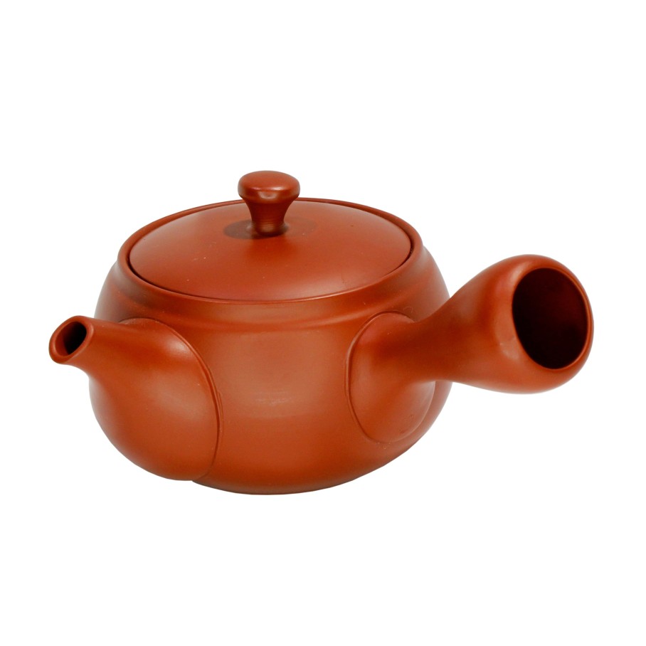 Teaware MEM TEA | Red Kyusu (Side Handle Teapot) - 12 Oz