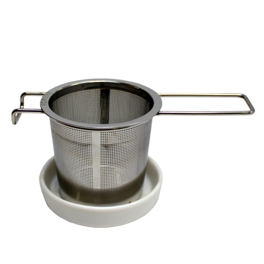 Teaware My Store | Tea Strainer With Dish Set